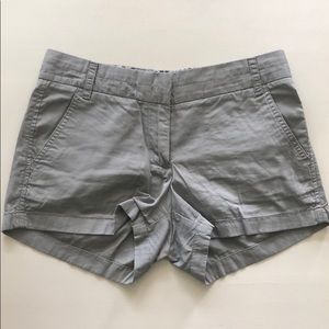 J. Crew Gray Chino Shorts